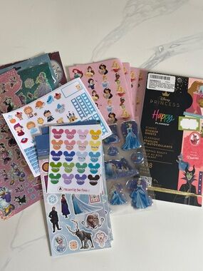 Disney Princess Frozen Minnie Mouse stickers Happy Planner Bundle to save